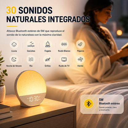 Despertador Solar